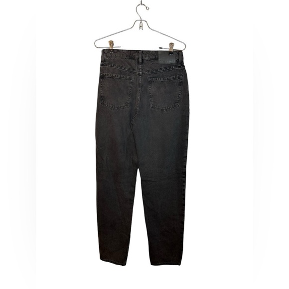 Outland Denim Abigail Straight Leg High Rise Jeans Aged Black 26 - Picture 6 of 10